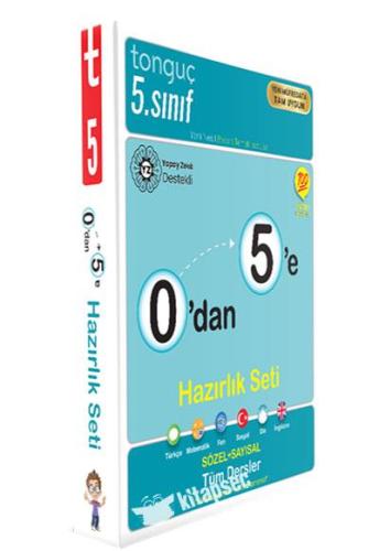 0'dan 5'e Konu Anlatımlı Soru Bankası Seti Tonguç Akademi - Tonguç Kom