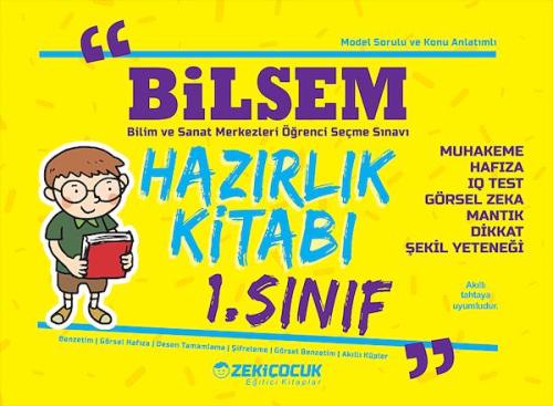 1. Sınıf Bilsem Konu Anlatım Hazırlık Kitabı - Komisyon | Zeki Çocuk Y