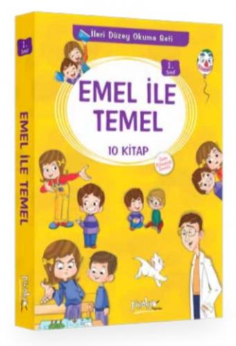 1. Sınıf Emel İle Temel Okuma İleri Düzey Düz Set 10 Kitap - Ülkü Duys