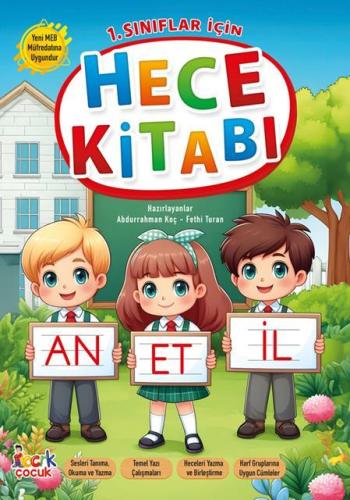 1. Sınıflar İçin Hece Kitabı - Anetil - Kolektif | Bıcırık Yayınları -