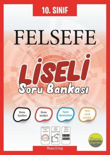 10. Sınıf Felsefe Soru Bankası ( Liseli ) - Musa Ertaş | Pano - 978625