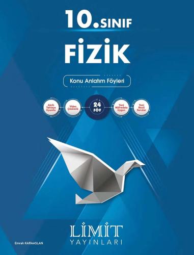 10. Sınıf Fizik Konu Anlatımlı Föyleri - Emrah Karaaslan | Limit Yayın