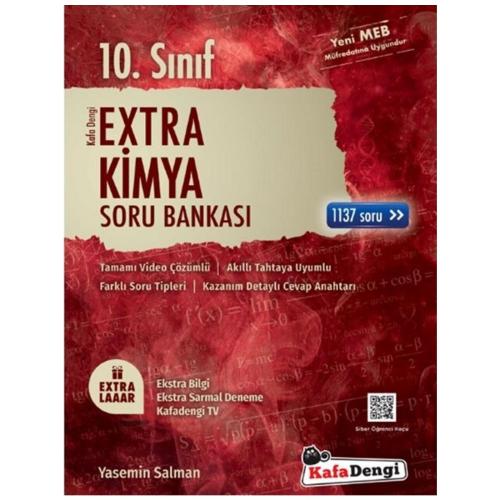 10. Sınıf Kimya Extra Soru Bankası - Yasemin Salman | Kafadengi Yayınl