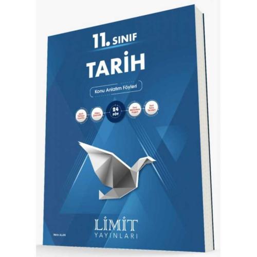 11. Sınıf Tarih Konu Anlatım Föyleri - Metin Alan | Limit Yayınları - 