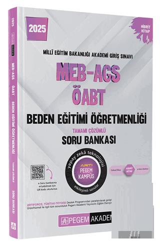 2025 Meb-ags-öabt Beden Eğitimi Tamamı Çözümlü Soru Bankası - Pegem Ko