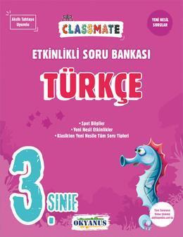 3. Sınıf Türkçe Etkinlikli Soru Bankası Classmate ( İadesizdir ) - Mut