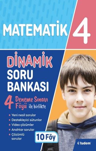 4. Sınıf Matematik Soru Bankası Dinamik 10 Föy - Komisyon | Tudem Eğit