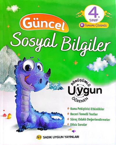 4. Sınıf Sosyal Bilgiler - Kolektif | Sadık Uygun Yayınları - 97862560