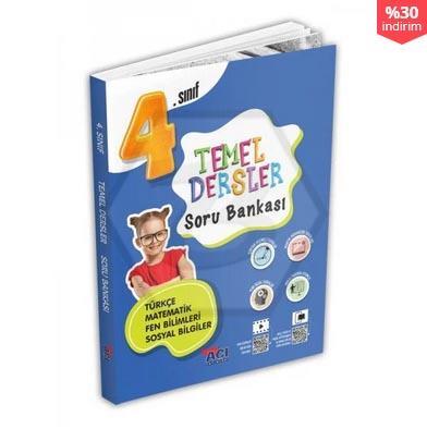 4.sınıf Temel Dersler Soru Bankası - Açı Yayın Kurulu | Açı Yayınları 