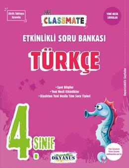 4. Sınıf Türkçe Etkinlikli Soru Bankası Classmate ( İadesizdir ) - Ser