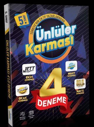 5. Sınıf 4 Lü Karma Deneme - Kolektif | Ünlüler Karması - 978625652957