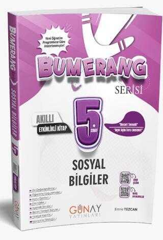 5. Sınıf Bumerang Sosyal Bilgiler Etkinlikli Akıllı Defter - Kolektif 