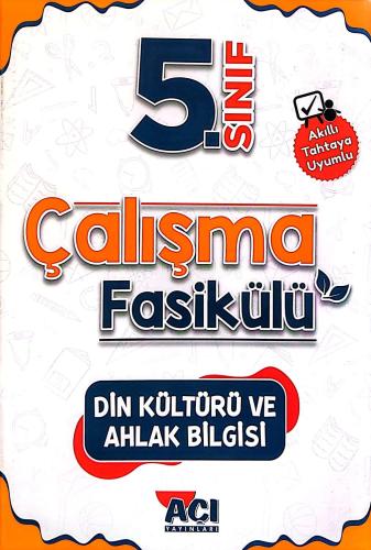 5. Sınıf Din Kültürü Ve Ahlak Bilgisi Çalışma Fasikülü - Kolektif | Aç