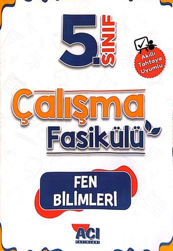 5. Sınıf Fen Bilimleri Çalışma Fasikülü - Kolektif | Açı Yayınları - 9