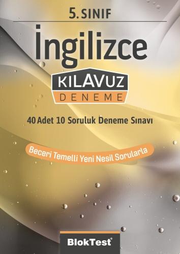 5. Sınıf İngilizce Kılavuz Deneme - Komisyon | Bloktest - 978605219771