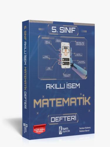 5. Sınıf Matematik Defteri - Kolektif | İsem Yayıncılık - 978605286932