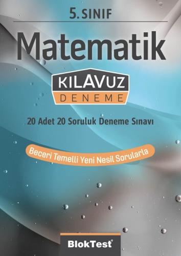 5. Sınıf Matematik Kılavuz Deneme - Komisyon | Bloktest - 978975241883