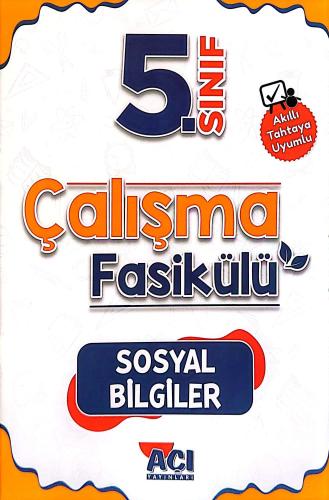 5. Sınıf Sosyal Bilgiler Çalışma Fasikülü - Kolektif | Açı Yayınları -