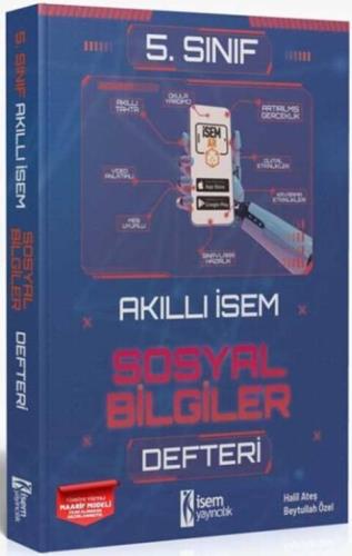 5. Sınıf Sosyal Bilgiler Defteri - Kolektif | İsem Yayıncılık - 978605