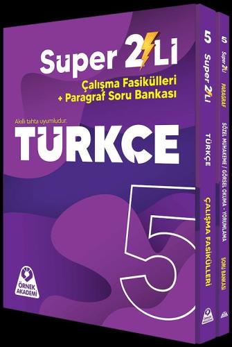 5. Sınıf Türkçe Süper İkili - Kolektif | İsem Yayıncılık - 97862565143