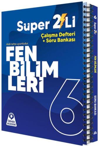 6. Sınıf Fen Bilimleri Süper İkili - Komisyon | Örnek Akademi - 978625