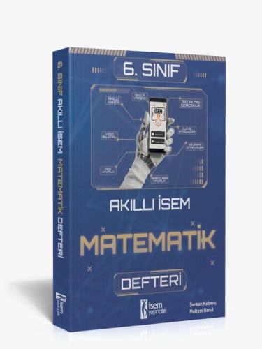 6. Sınıf Matematik Defteri - Kolektif | İsem Yayıncılık - 978605286934