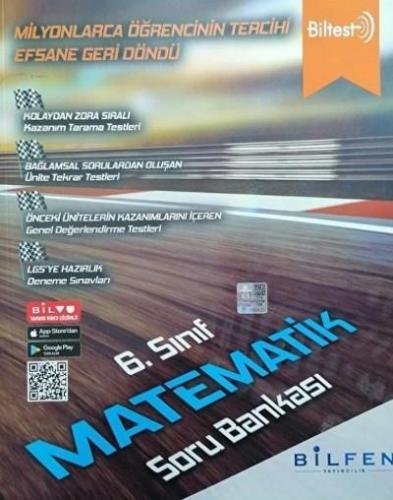 6. Sınıf Matematik Soru Bankası Biltest - Kolektif | Bilfen Yayınları 