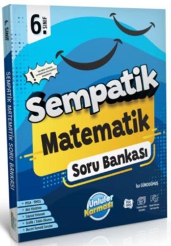 6. Sınıf Matematik Soru Bankası Sempatik - | Ünlüler Karması - 9786259