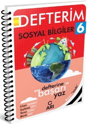 6. Sınıf Sosyal Bilgiler Defterim - Kolektif | Arı Yayınları - 9786052