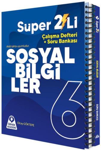 6. Sınıf Sosyal Bilgiler Süper İkili - Kolektif | Örnek Akademi - 9786