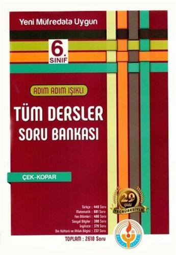 6. Sınıf Tüm Dersler Soru Bankası - Komisyon | Bilal Işıklı Yayınları 