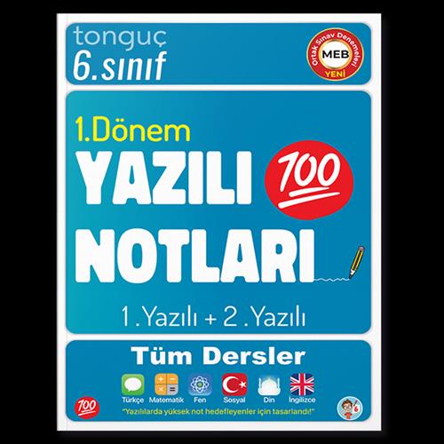 6. Sınıf Yazılı Notları 1. Dönem 1 Ve 2. Yazılı - Kolektif | Tonguç Ya