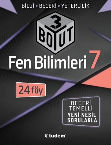 7. Sınıf Fen Bilimleri 3 Boyut 24 Föy - Tudem Yazı Kurulu | Tudem Eğit