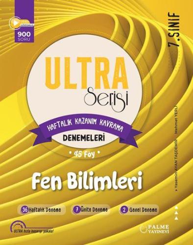 7. Sınıf Fen Bilimleri Deneme Ultra Serisi - Kolektif | Palme Yayınevi