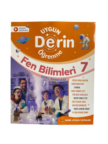 7. Sınıf Fen Bilimleri Soru Bankası Derin Öğrenme - Kolektif | Sadık U