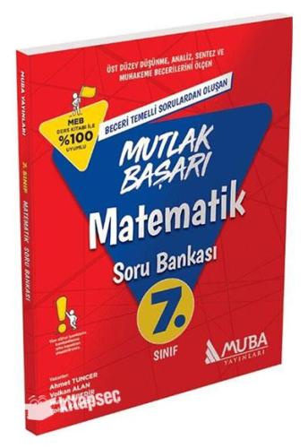 7. Sınıf Matematik Mutlak Başarı Soru Bankası - Ahmet Tuncer | Muba Ya