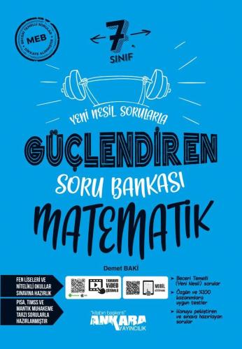 7. Sınıf Matematik Soru Bankası Güçlendiren(iadesiz) - Komisyon | Anka