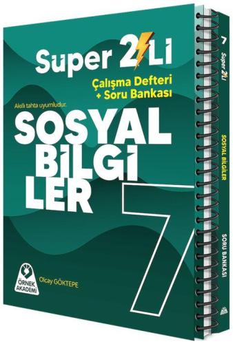 7. Sınıf Sosyal Bilgiler Seti Süper İkili - Komisyon | Örnek Akademi -