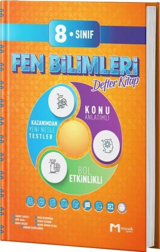 8. Sınıf Fen Bilimleri İntro Defter Kitap - Arif Adalı | Mozaik - 9786