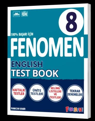 8. Sınıf Fenomen English Test Book - Ramazan Demir | Fenomen Yayınları