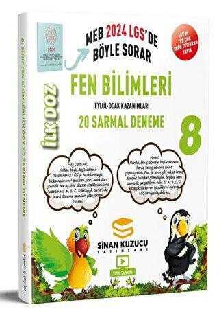 8. Sınıf İlk Doz Fen Bilimleri Sarmal Branş Denemesi - Komisyon | Sina