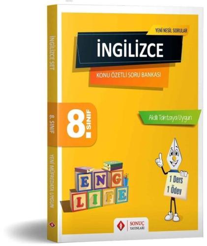 8. Sınıf İngilizce Modüler Set - Komisyon | Sonuç Yayınları - 97860579