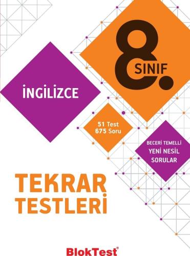 8. Sınıf İngilizce Tekrar Testleri - Tudem Yazı Kurulu | Bloktest - 97