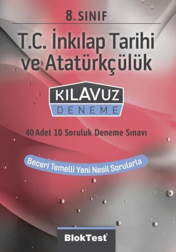 8. Sınıf İnkılap Tarihi Kılavuz Deneme - Komisyon | Bloktest - 9789752