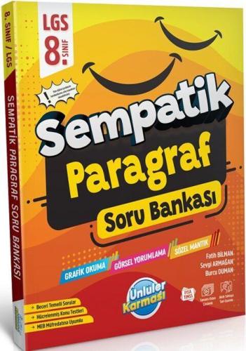 8. Sınıf Lgs Paragraf Soru Bankası Sempatik - Kolektif | Ünlüler Karma