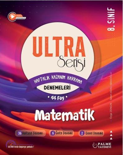 8.sınıf Matematik Denemeleri Ultra Serisi 44 Föy - Özge Zengin | Palme