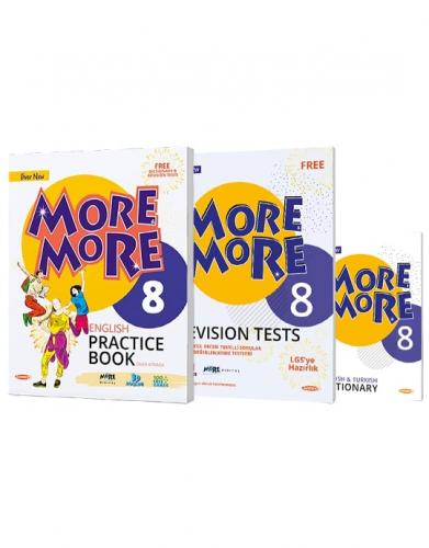 8. Sınıf More More Englısh Practıce Book Dıctıonary 3 Adet Poster E - 