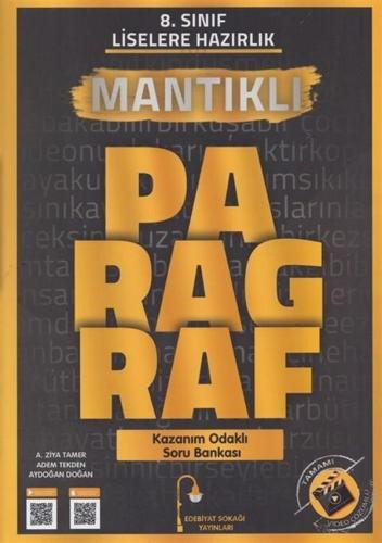 8. Sınıf Paragraf Mantıklı Soru Bankası - Komisyon | Edebiyat Sokağı Y