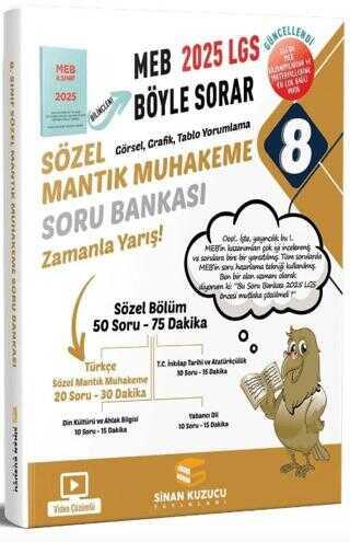 8. Sınıf Sözel Mantık Muhakeme Soru Bankası - | Sinan Kuzucu Yayınları