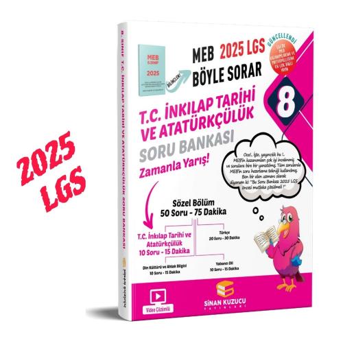 8. Sınıf T.c. İnkılap Tarihi Ve Atatürkçülük Soru Bankası - Sinan Kuzu